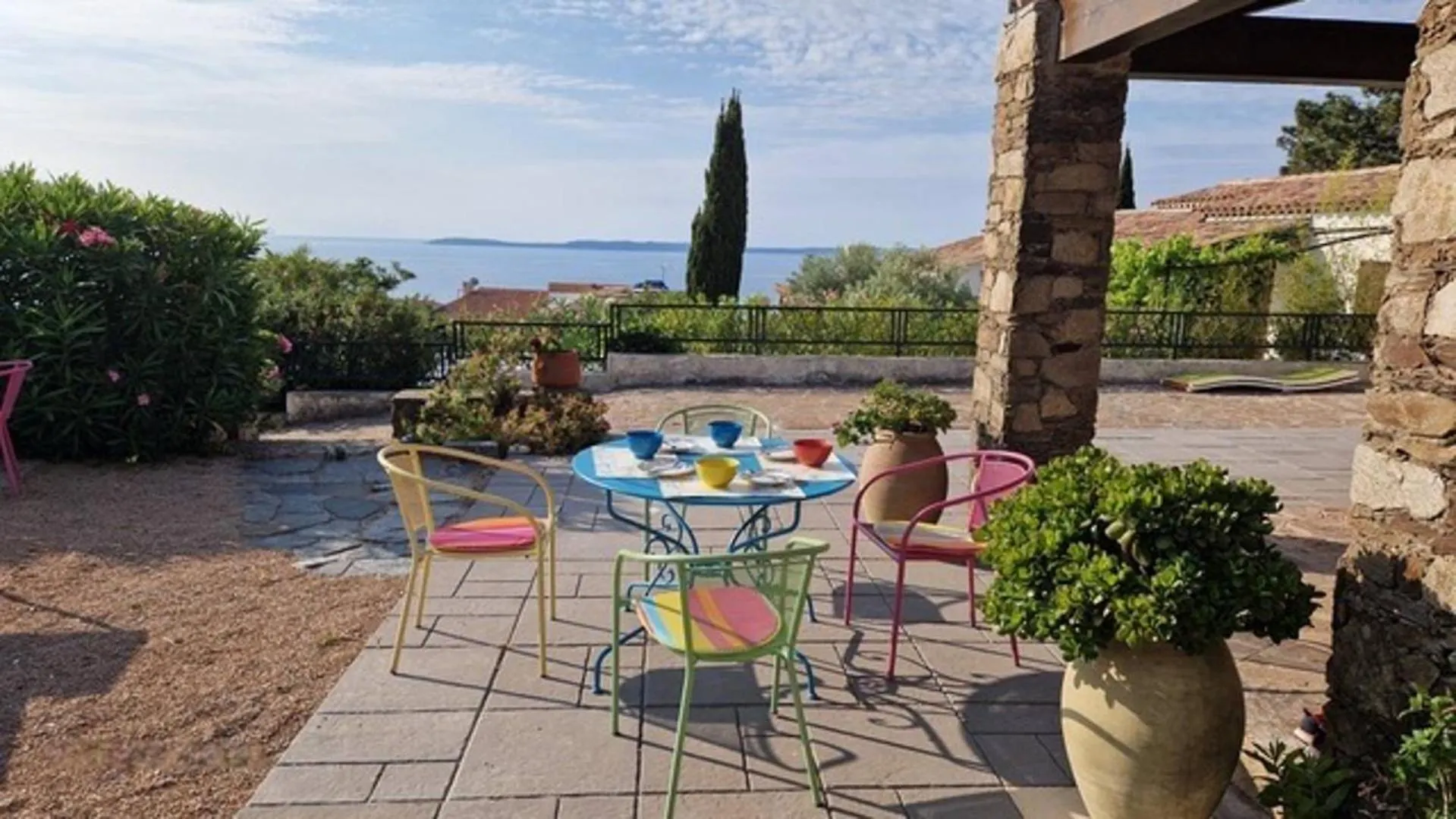 Maison Vue Mer- Parking Le Lavandou